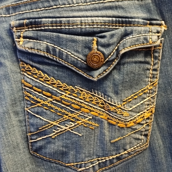 Lei by Levi size 13 curvy boot cut jeans - Picture 3 of 5